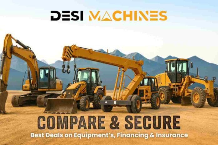 Desi Machines, Construction Equipment India, Heavy Machinery Buying, Earthmoving Equipment Bharat, Construction Equipment Platform, Buy Construction Equipment Online, Tier 2 3 4 5 Construction, Saurav Agarwal Desi Machines, Construction Equipment Financing, Construction Equipment Insurance, Backhoe Loader Price India, Excavator Buying Guide, Motor Grader India, Wheel Loader India, Digital Construction Platform, Unbiased Equipment Advice, Bharat Infrastructure Development, Construction Equipment Market India, New Construction Machines, Used Construction Machines,