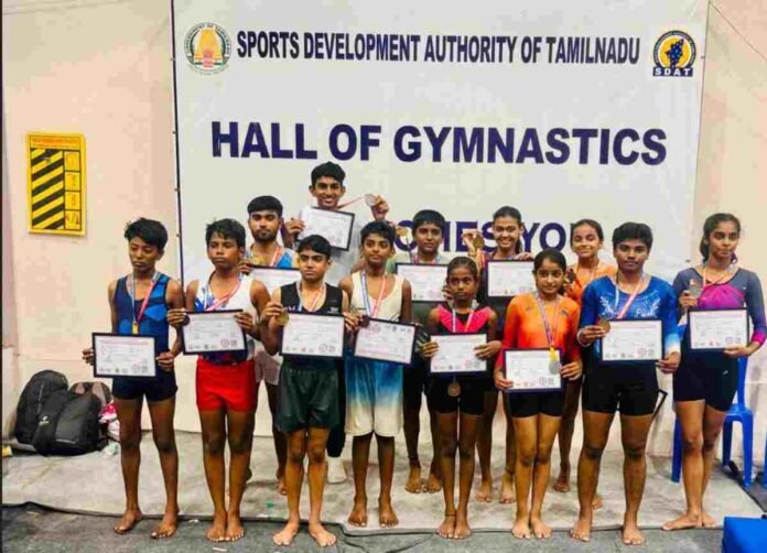 1 Rishi Kumar, SkyJumper, Trampoline Gymnastics, Olympic Gymnastics, Indian Athlete, Youth Sports, Sports Sponsorship, Athletic Training, Jump to Gold, SkyJumper Chennai, Gymnastics India, Sports Development India, Trampoline Park, Indian Olympian, Rishi Kumar Trampoline, Grassroots Sports,