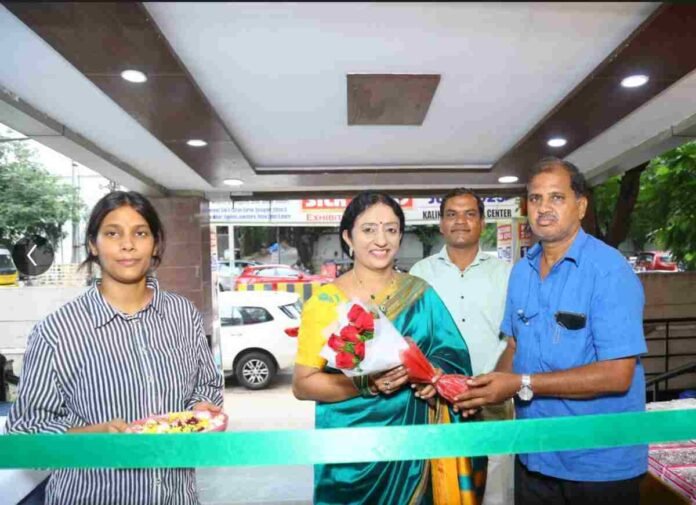 TPCC campaign joint convenor Ramya Rao at Silk Expo Launch