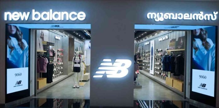 New Balance, Kochi, Forum Mall, Lulu Mall, New Balance store launch, 5K run, athletic brand, India expansion, running, Radeshwer Davar,