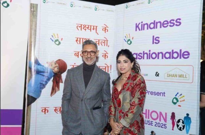 Fashion For A Cause 2025, Lakshyam NGO, Shantanu & Nikhil, Varun Bahl, JJ Valaya, Delhi fashion events, charity fashion show, NGO initiatives, women empowerment, child education, The Dhan Mill
