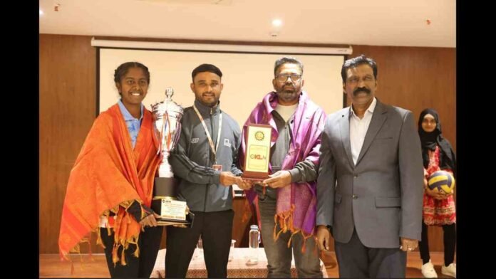 KLH Global Business School, student sports achievements, Khelo India University Games, Arjuna Award nomination, university sports India