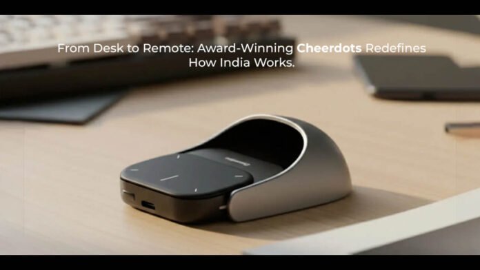 Cheerdots India, Detachable mouse, World’s first detachable mouse, 21GenX Cheerdots, Hybrid work gadgets India,