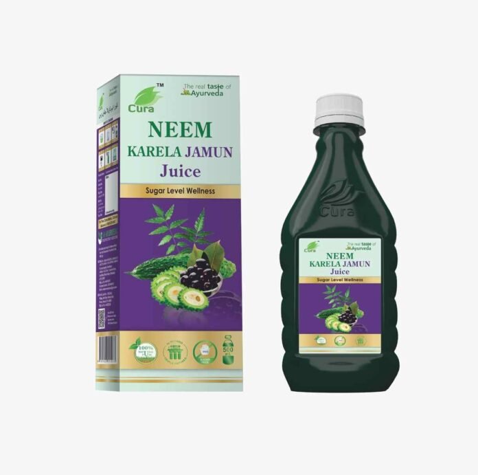 Cura Ayurveda, Sugar Cura Juice, Cura Karela Jamun Juice, preventive healthcare India, Ayurvedic diabetes management, metabolic wellness, natural blood sugar control, Aditya Mihir