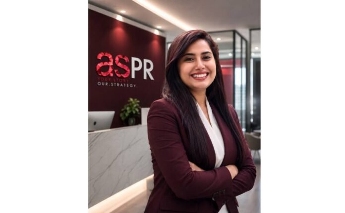 ASPR, Sakshi Singh, Amazing Strategy in Public Relations, PR agency India, public relations company, startup success story, media relations, brand storytelling, reputation management, Delhi PR agency