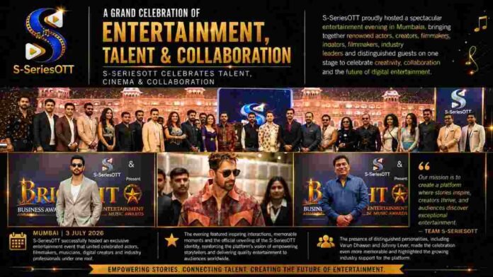 S-SeriesOTT launch, OTT platform launch, Varun Dhawan, Johnny Lever, Mumbai entertainment event, digital streaming platform, Indian OTT industry